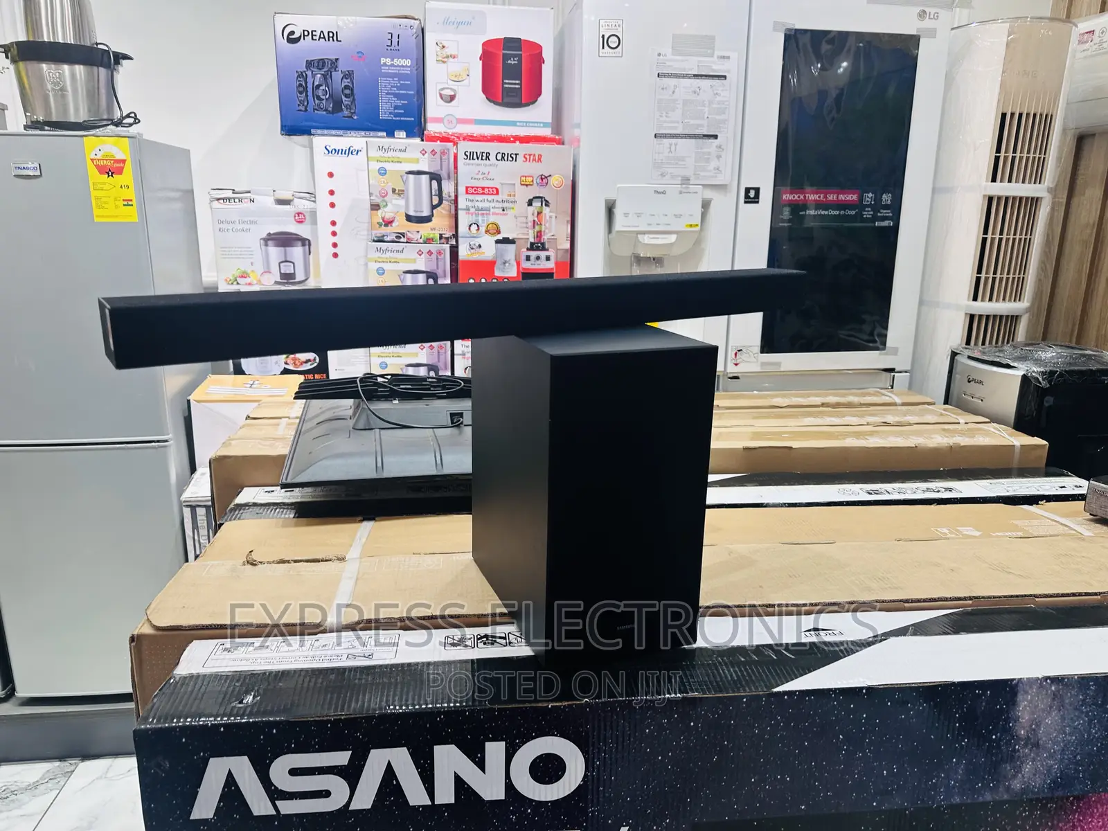 C450 300w Samsung Soundbar With Woofer Best Sound Quality