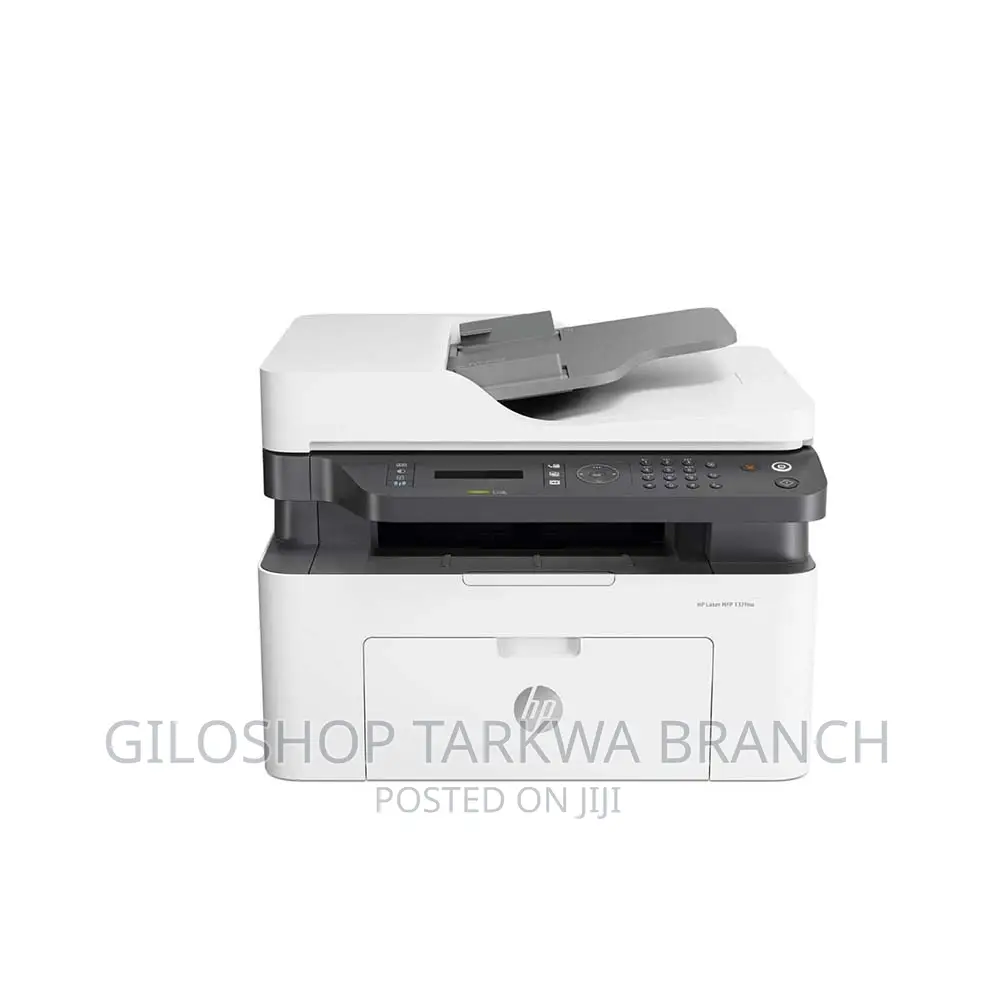 Hp Laserjet 137fnw Print Copy Scan Fax, Wi-Fi Printer