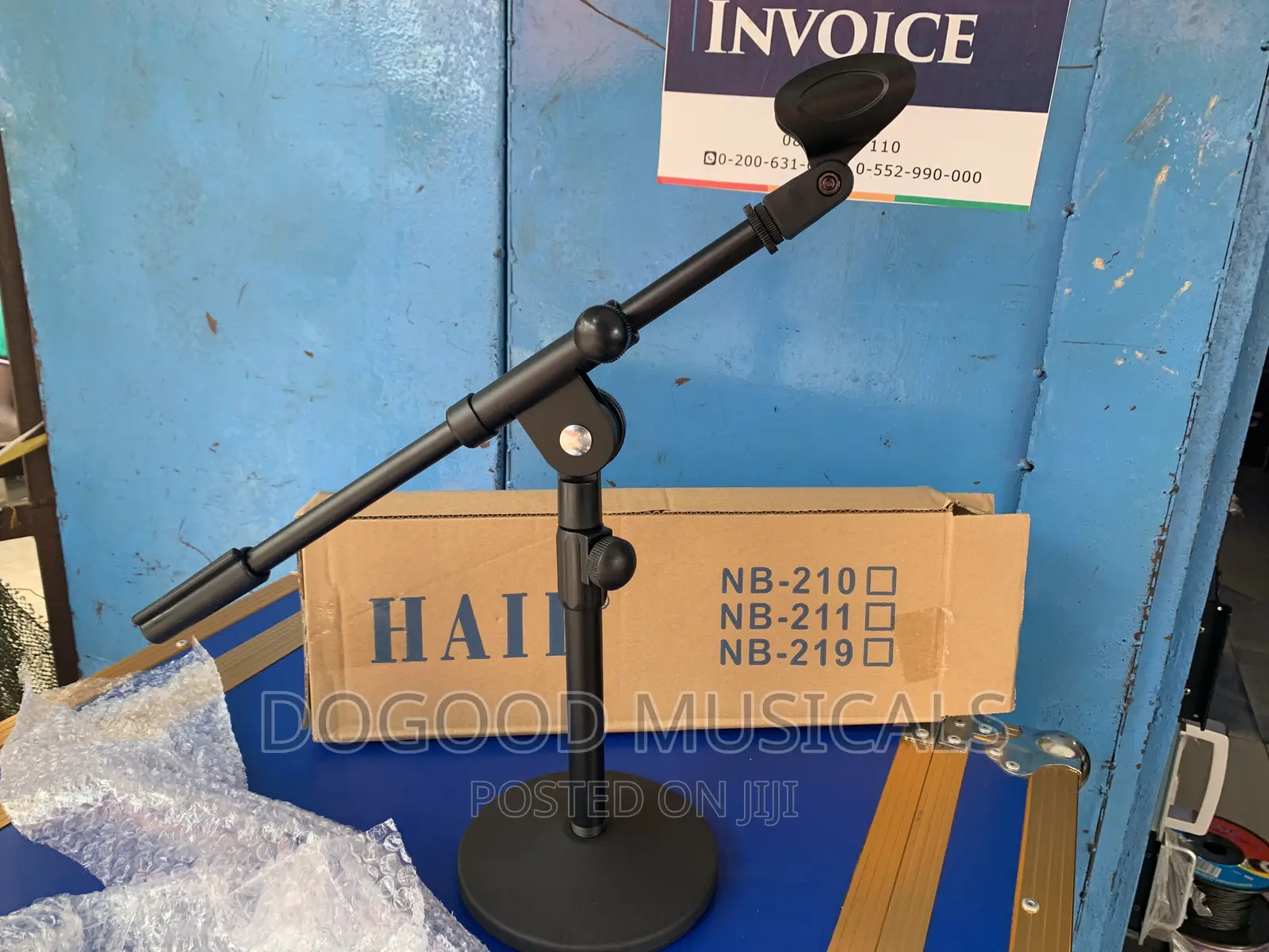Haif Table Microphone Stand