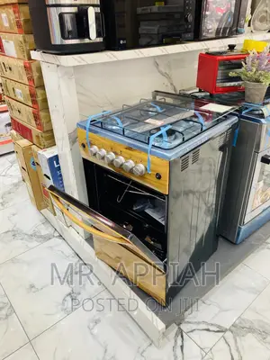 Brand New Volcano 50x50 4 Gas Burner(Wooden).