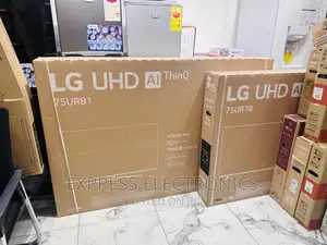 UHD Smart Glossy Slim LG 75”UQ80 Best Sale