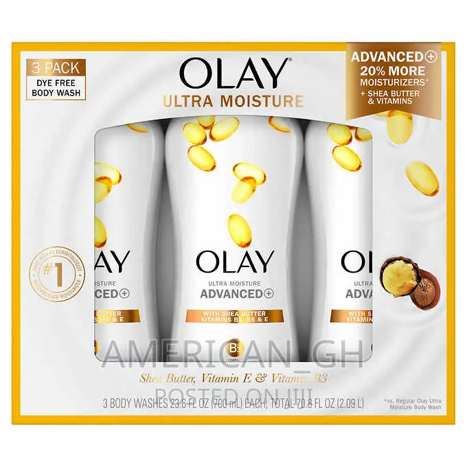 Olay Ultra Moisture 3pcs Pack