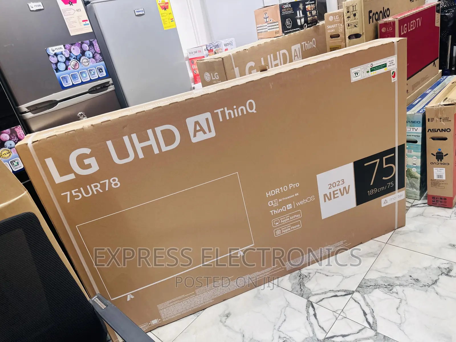 Call and Order for Lg Uhd Smart Glossy 75”Ur78 T.