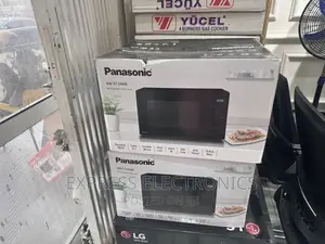 Elegant Design Black Microwave Oven Panasonic