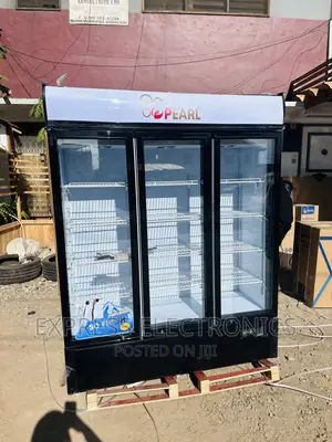 Display Fridge 3doors Pearl White Pearl PVC-150 Best Sale