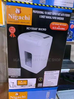 Brand New Nigachi Paper Shredder(150 Sheets)