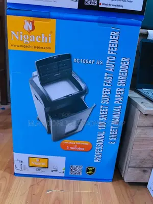 Authentic Nigachi 100 Sheet Professional Paper Shredder.