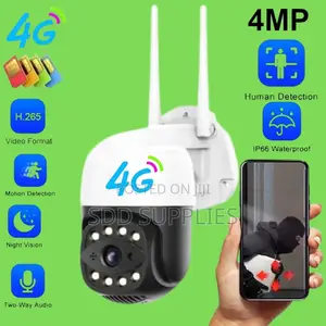 4g Sim Card+ Wifi + Net 3in1 High Quality Security Camera