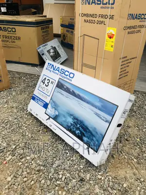 Purchase Affordable Nasco 43” Digital Satellite LED Tv.