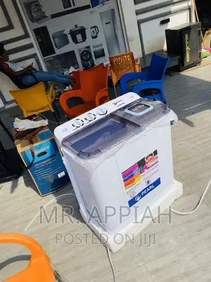 Pearl 7kg Twin Tap Washing Machine Semi-Automatic.