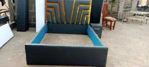 Classic Double Bed Frame and Side Drowar