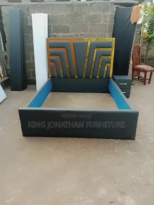 Classic Double Bed Frame and Side Drowar