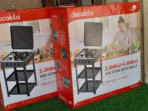 Decakila Durable 4burner Gas Stove With Stand