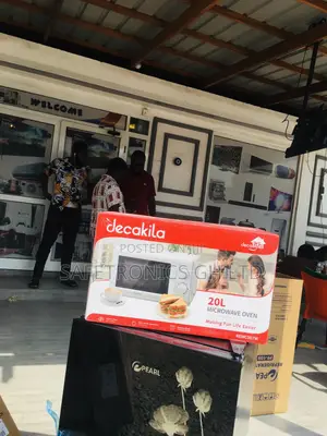 White Oven Countertop Microwave Decakila 20L Electric