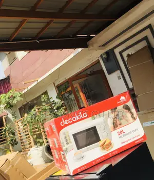 Oven White 20L Countertop Electric Microwave Decakila