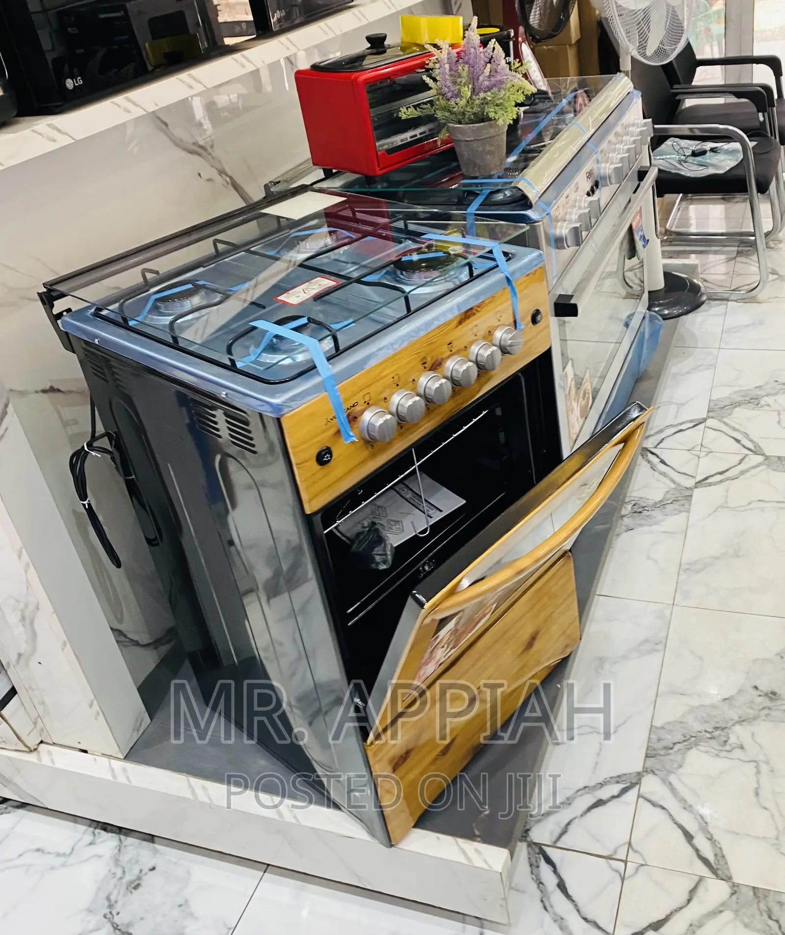 Shop Original Volcano 4 Gas Burner With Oven(Wooden).