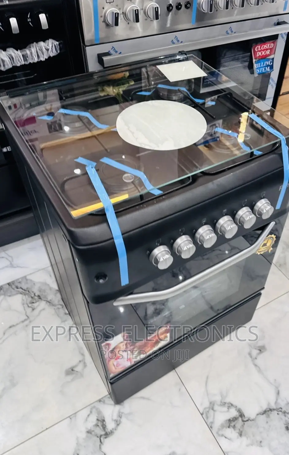 __ Ferre Gas Cooker 60/60 4burner Oven Grill Auto Ignition