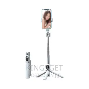 P60 Plus Selfie Stick With Two Full Fill Light