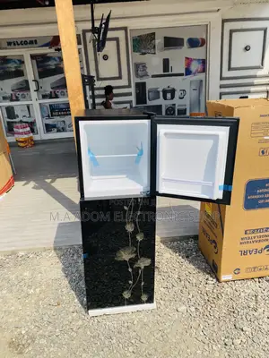 Eco-Friendly Pearl Pf217t-2b Double Door Refrigerator.