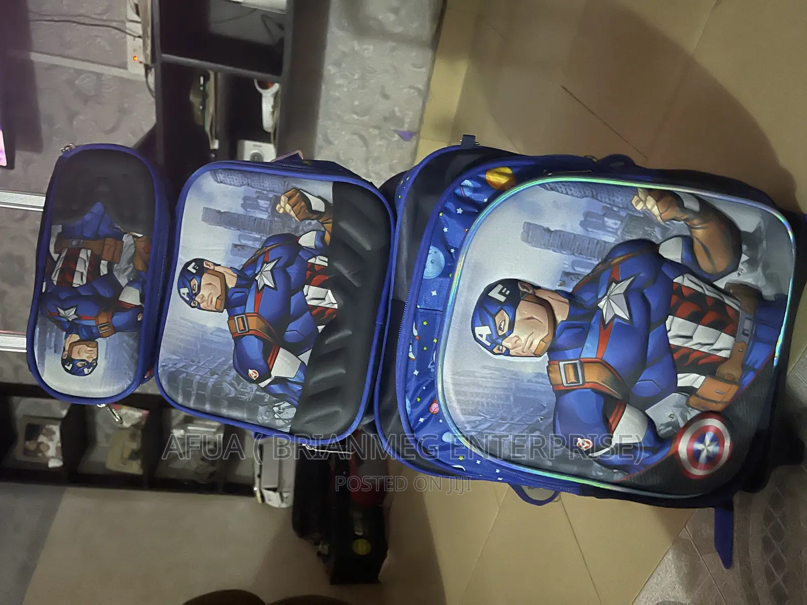 Trolley School Bags 3in1-