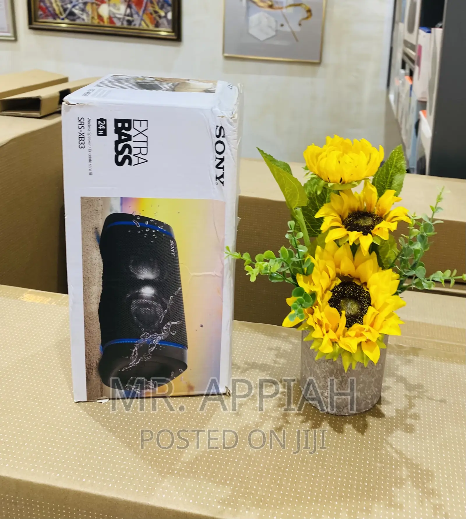Classic Sony Xb 33 Bluetooth Portable Speaker.