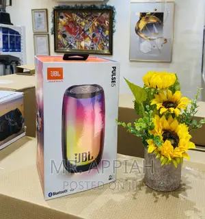 Classic Design JBL Pulse 5 Bluetooth Portable Speaker.