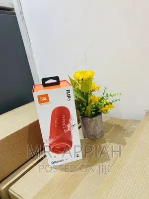 Long Lasting JBL Flip 6 Portable Bluetooth Speaker(Red).