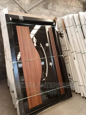 Heavy Quality Security Door With Accessories.