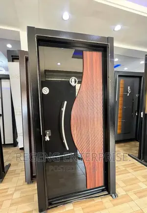 Amco Luxury Security Door With Accessories, Trouble Locks