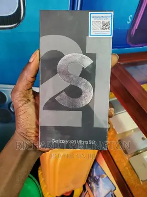New Samsung Galaxy S21 Ultra 5G 256 GB Black