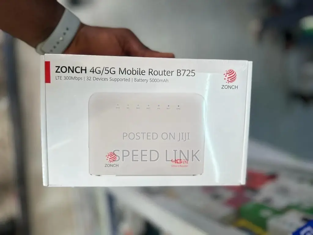 Zonch 4/5g Universal Router B725 With Inbuilt Battery