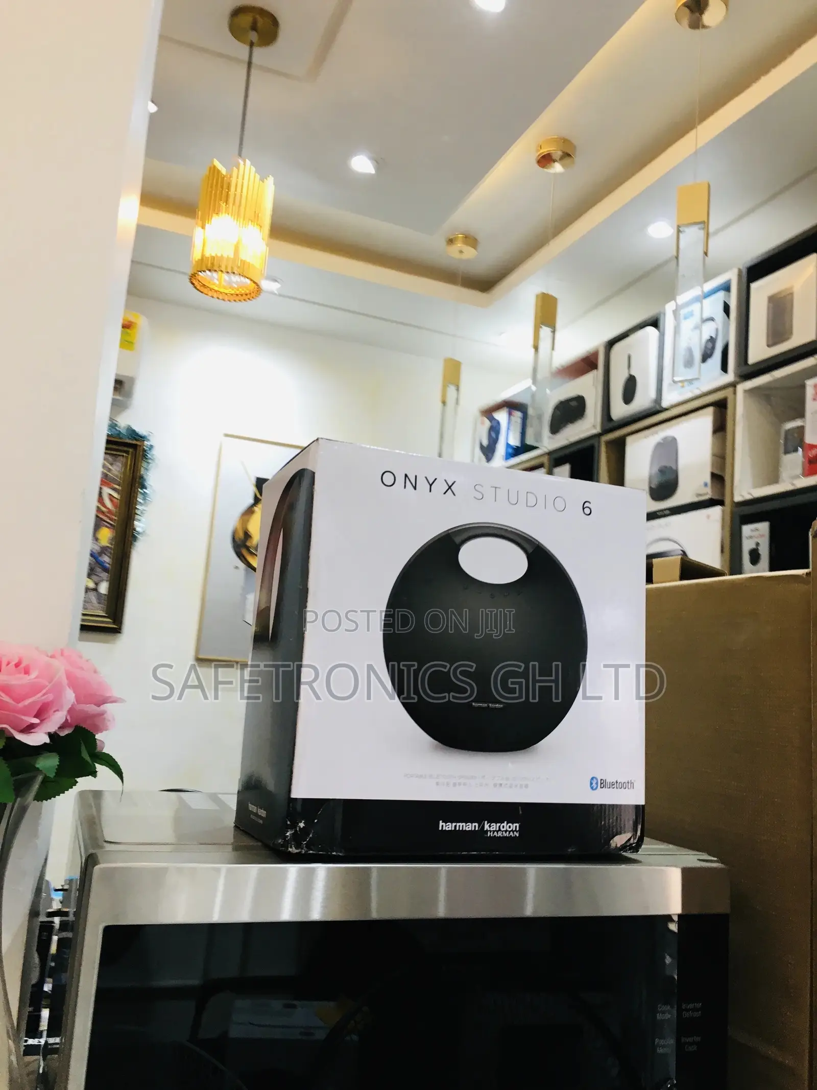 Onyx Studio 6 Black Bluetooth Wireless Electric Speaker