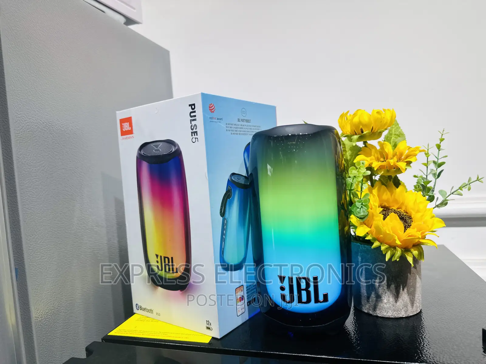 A Sound You Can See Bluetooth Speaker Pulse 5