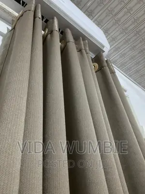 Quality Window Curtains ( Width 4.5 Feet/ Length 8.5 Feet)
