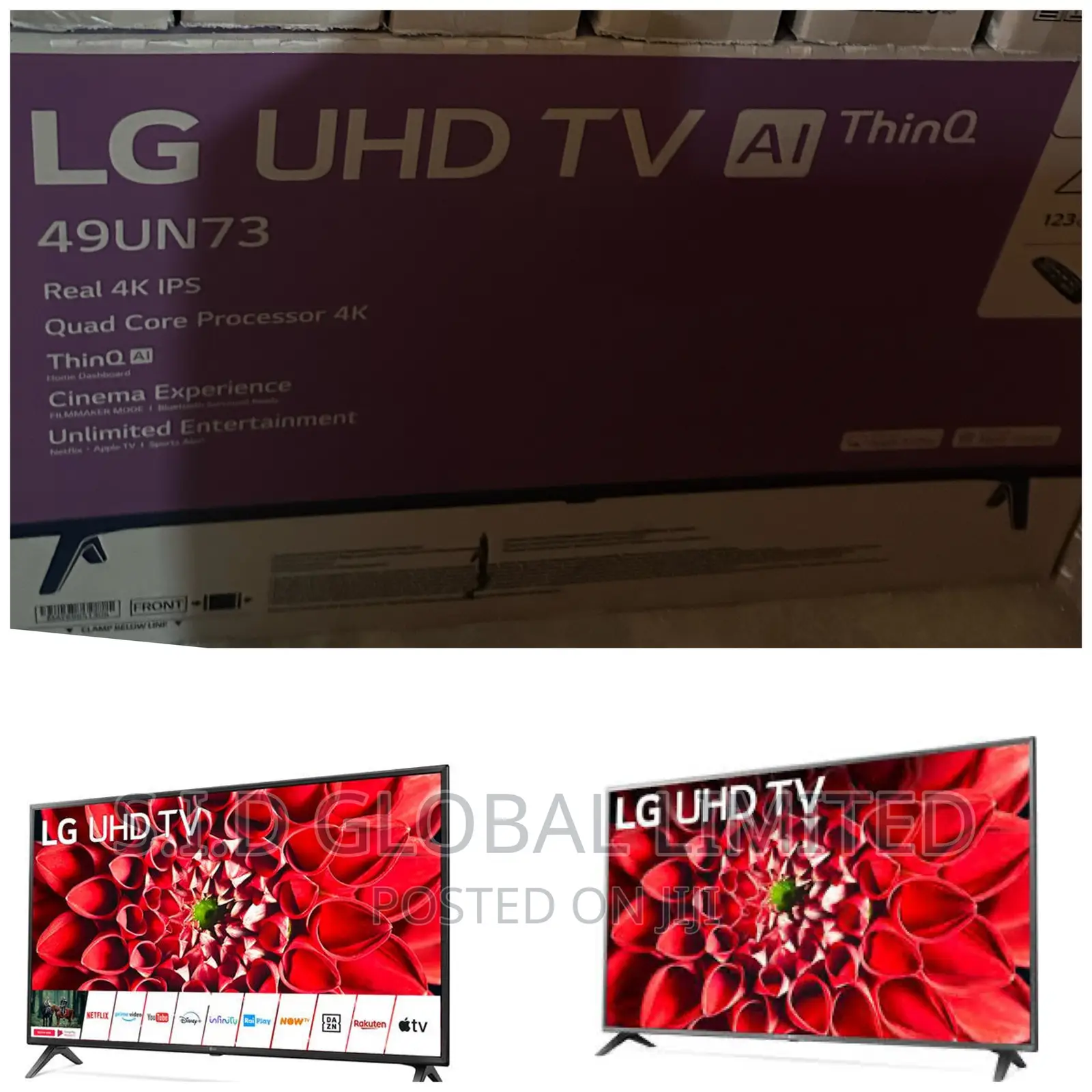Afcon Giveaway on LG 49” Uhd With Netflix Bluetooth Wifi