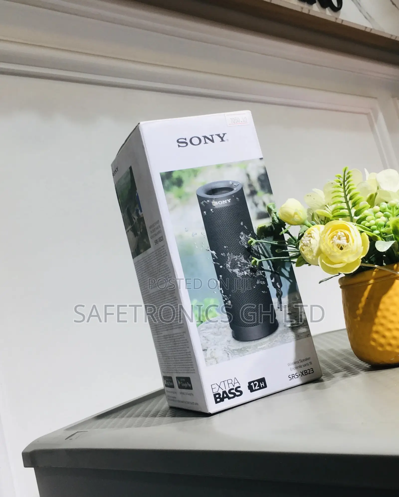 Extra Bass Bluetooth Sony SRS-XB23 Wireless Black Speaker