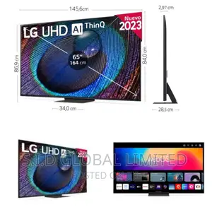 Afcon Prom on LG 75” Series 9 UHD 2023 Model Netflix Wifi