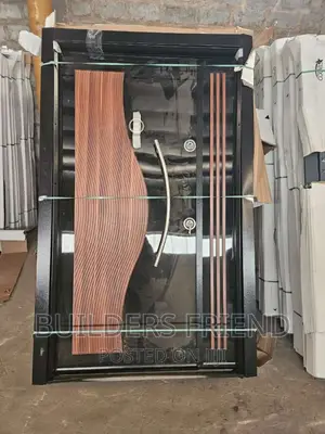 Turkish One Half Heavyduty Security Door+Double Lock+Handle