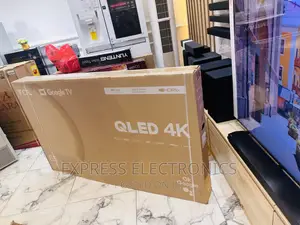 65C645 UHD Smart Glossy QLED Black Slim Sleek TCL Tv 
