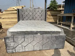 Foreign Double Bedframe 60/80 With Soft Mattress