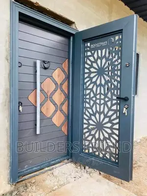 Classy Heavy Single Turkish Burglarproof Security Door+Net