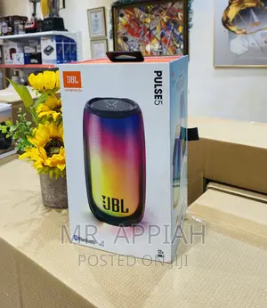 Buy Quality JBL Pulse 5 Portable Bluetooth Speaker(Black).