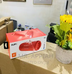 Shop Quality JBL Flip 6 Portable Bluetooth Speaker,Red.