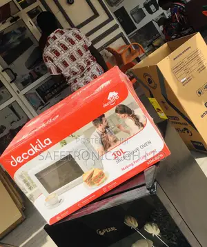 White Decakila Countertop Electric 20 Liters Microwave