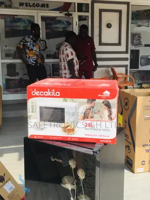 Countertop Decakila Electric 20 Liters White Microwave