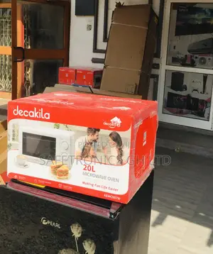 Countertop 20 Liters Decakila Electric White Microwave