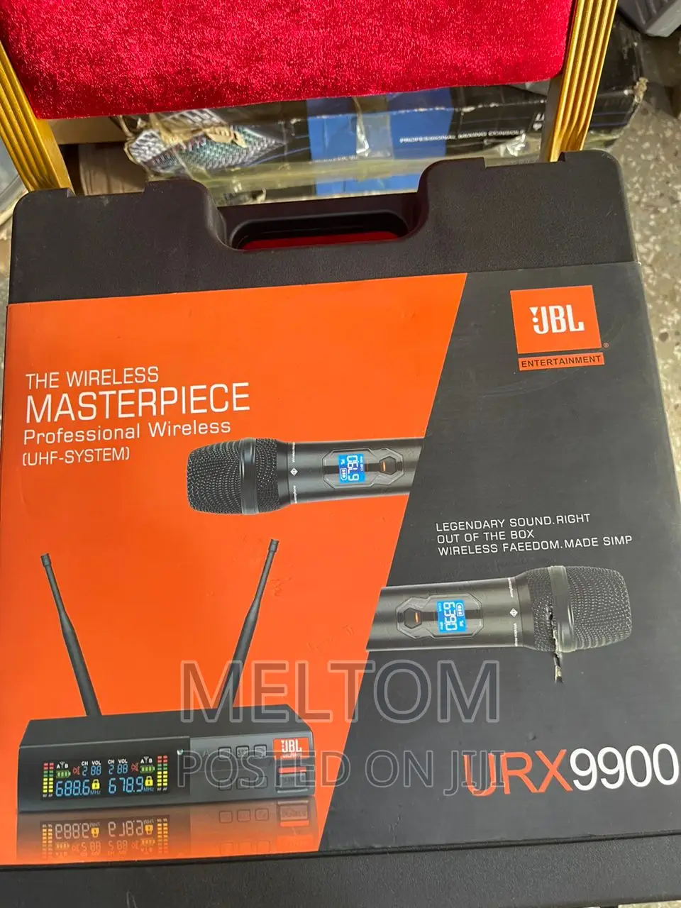JBL Urx9900 4in1 Cordless Microphone (2lapels 2head Mics)