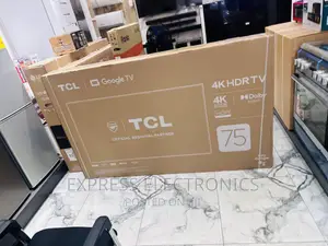 Glossy Sleek Slim UHD Android Smart 75”TCL 75P635