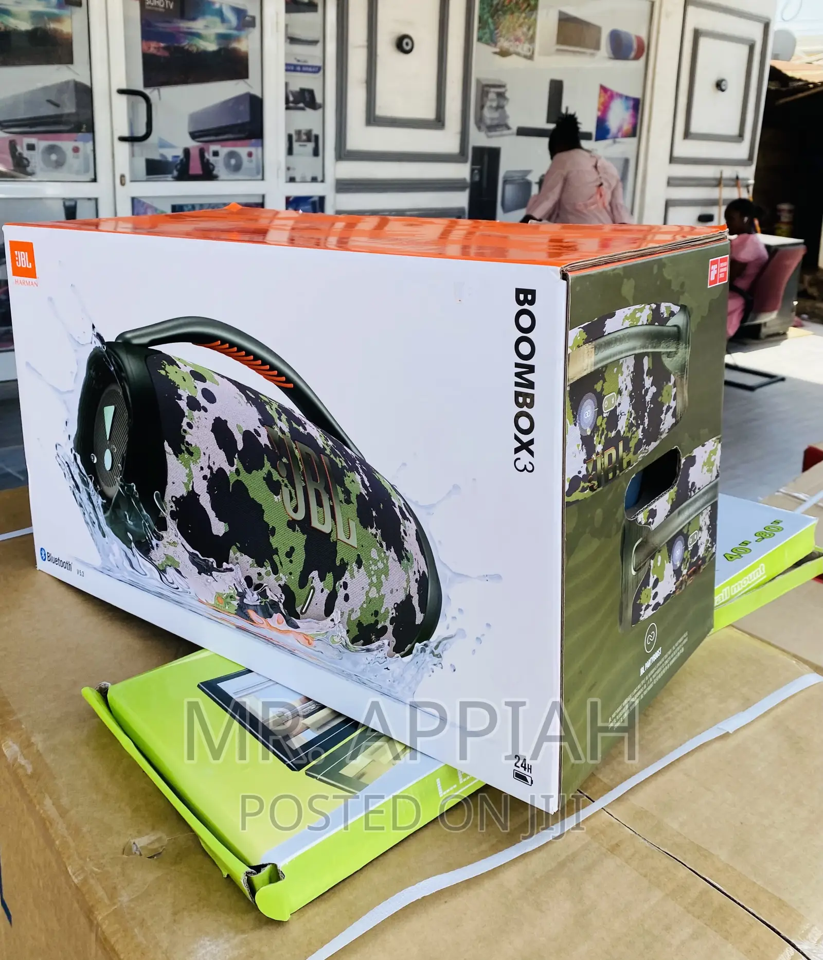Purchase Authentic Boombox 3 Portable Bluetooth Speaker.