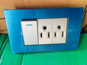 LP - 110 Double Socket With Switch